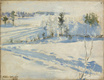 Gallen-Kallelan maalaus talvi